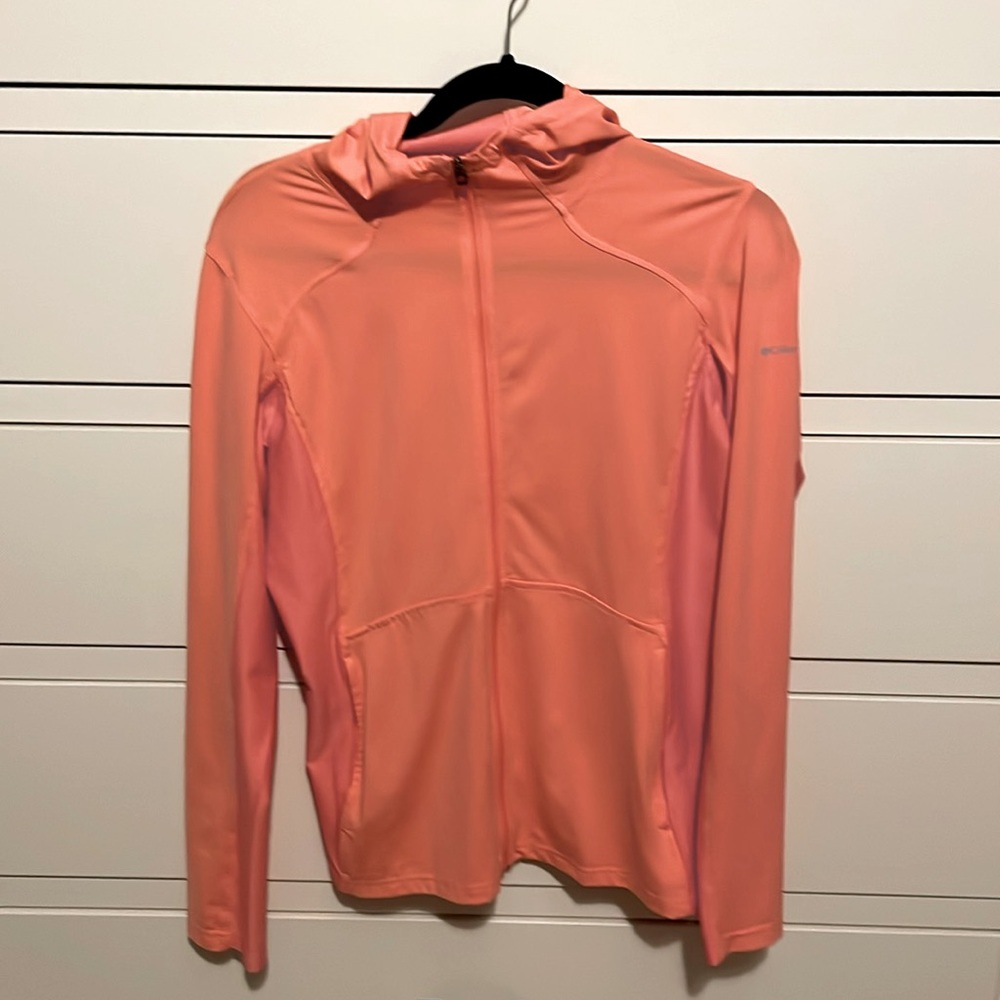 Columbia zip up sun shirt